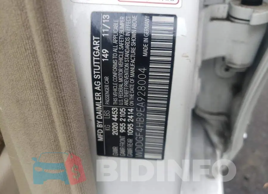 WDDGF4HB9EA928004 Photo# 12