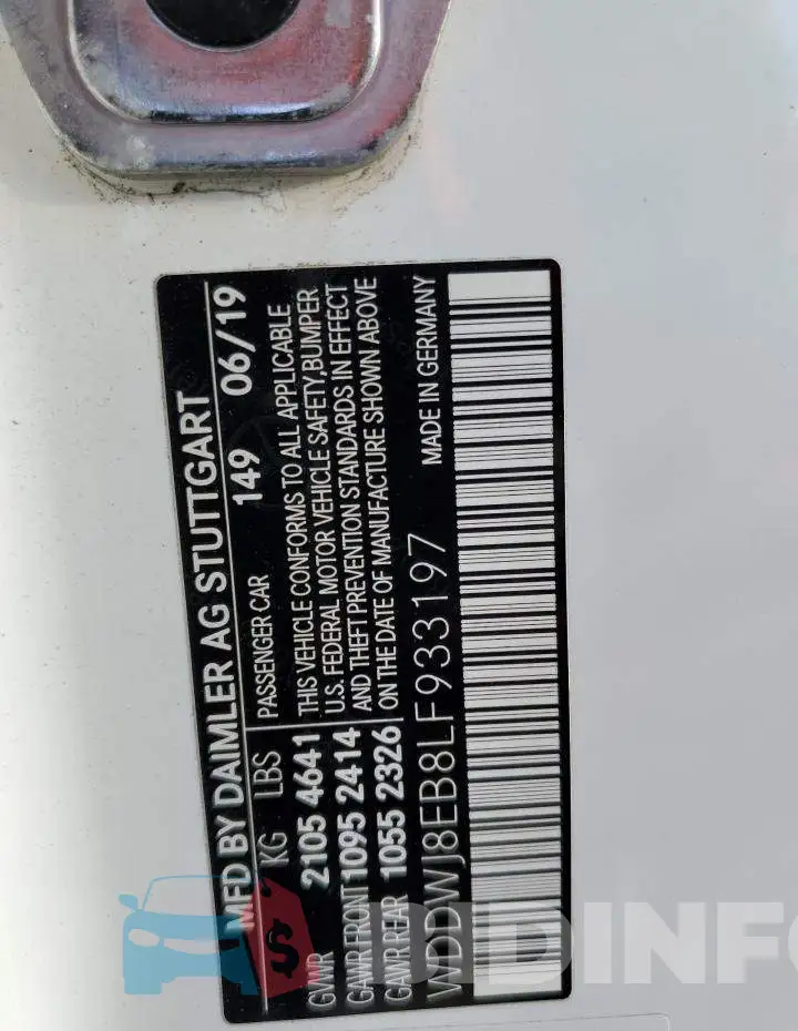 WDDWJ8EB8LF933197 Photo# 10
