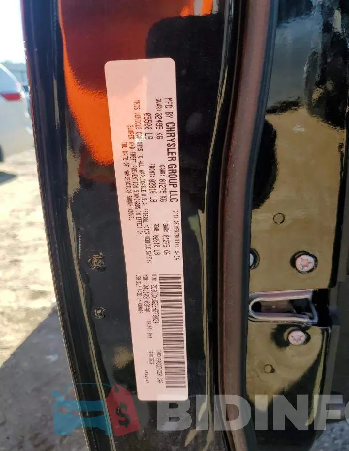 2C3CDXJG2EH278024 Photo# 10