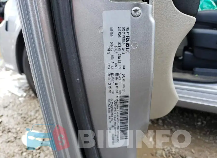 2C4RDGCGXKR770664 Photo# 13
