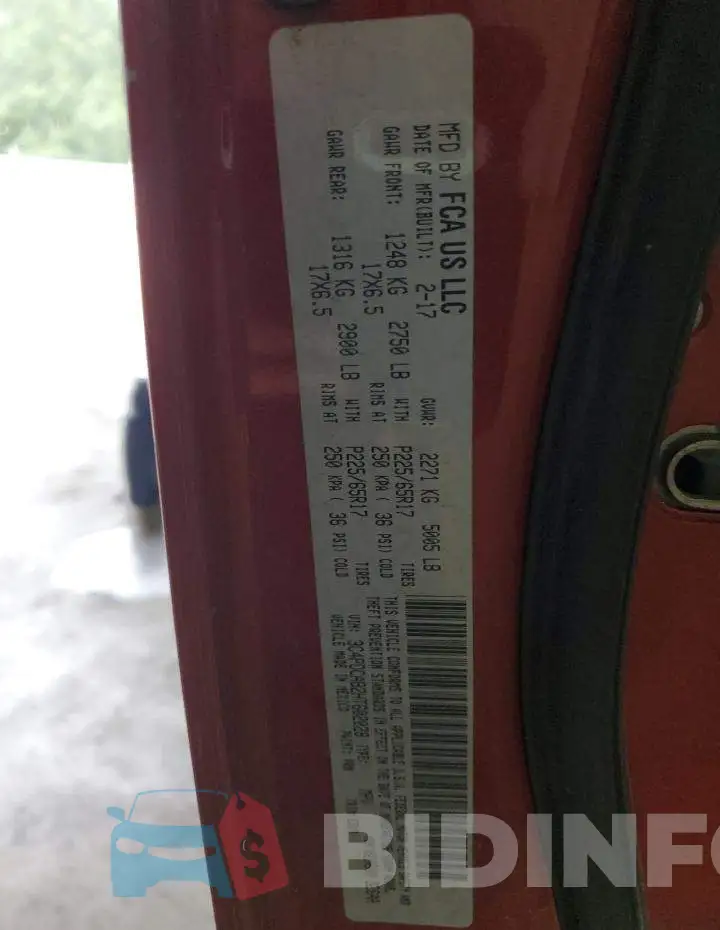 3C4PDCAB2HT602028 Photo# 10