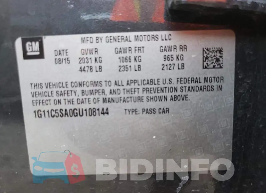 1G11C5SA0GU108144 Photo# 10