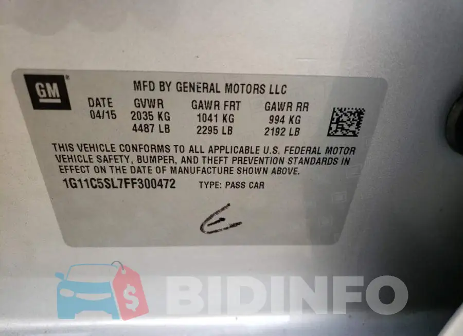 1G11C5SL7FF300472 Photo# 10
