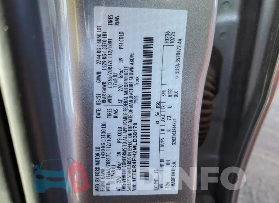 1FTER4FH2MLD38178 Photo# 10