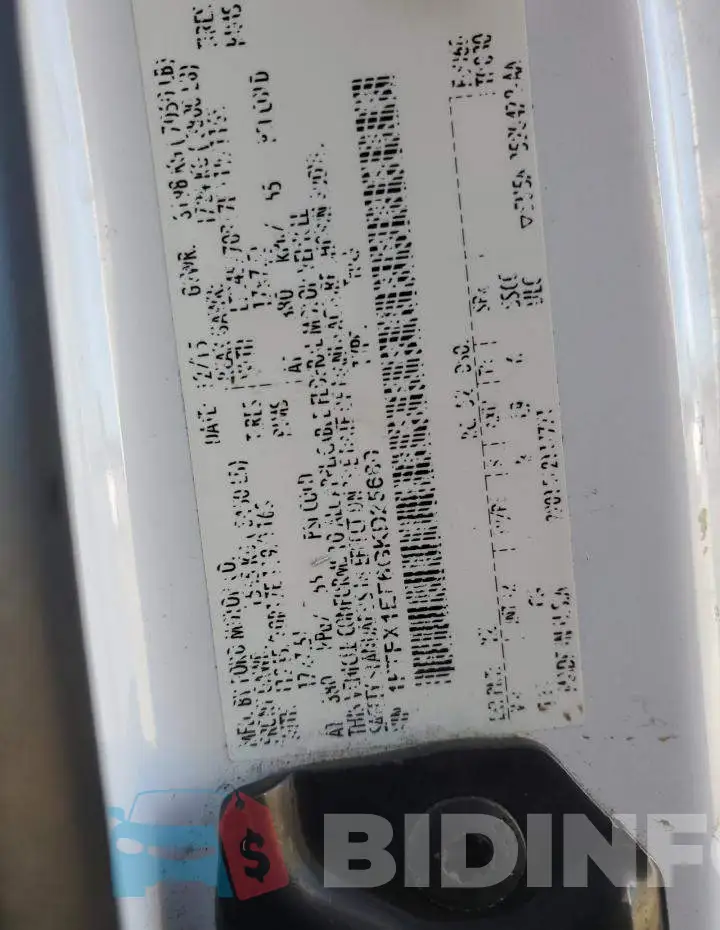 1FTFX1EF6GKD25680 Photo# 12