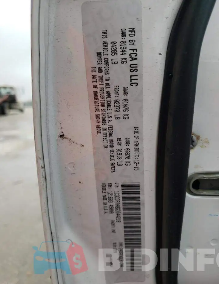 1C3CDFAA8GD644218 Photo# 13
