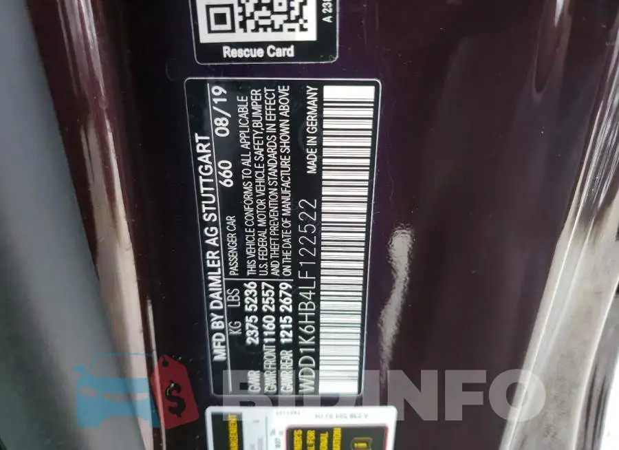 WDD1K6HB4LF122522 Photo# 10