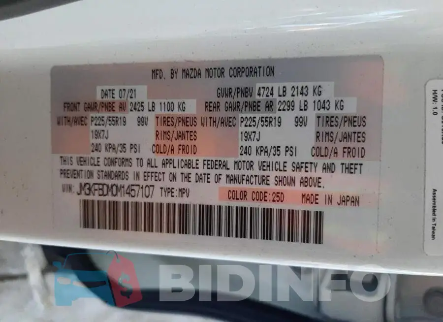 JM3KFBDM0M1457107 Photo# 13