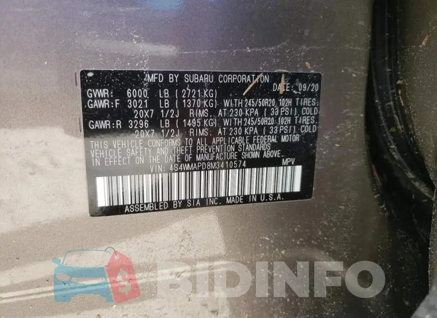 4S4WMAPD8M3410574 Photo# 10