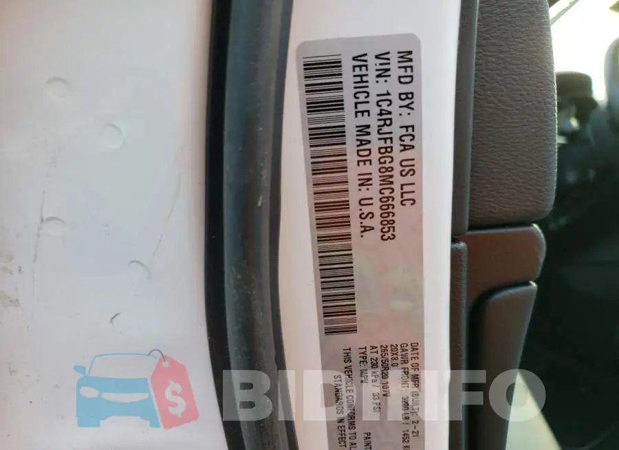 1C4RJFBG8MC666853 Photo# 10