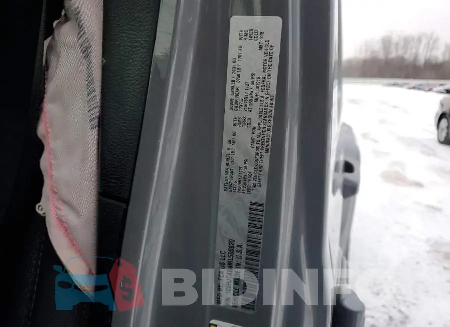1C6HJTAG4ML500820 Photo# 13