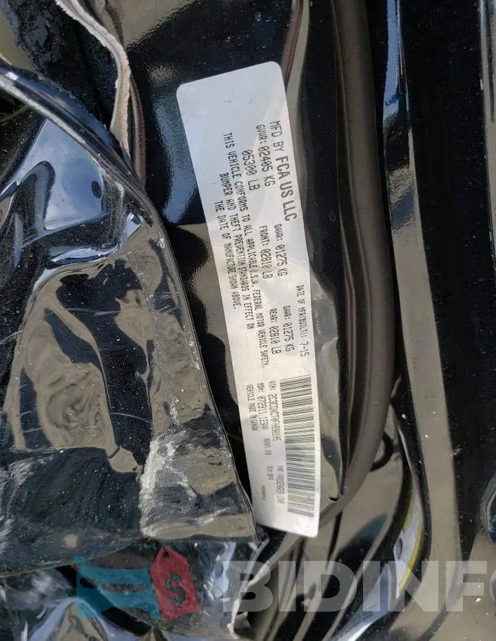 2C3CDXCT0FH890105 Photo# 10