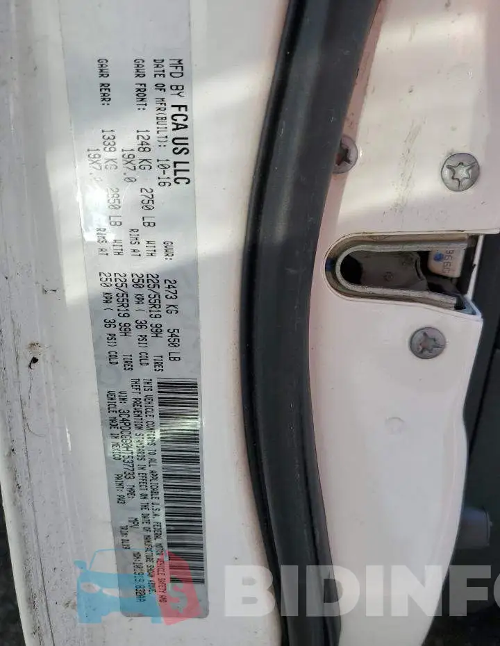3C4PDCGG0HT537733 Photo# 10