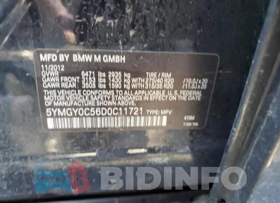 5YMGY0C56D0C11721 Photo# 10
