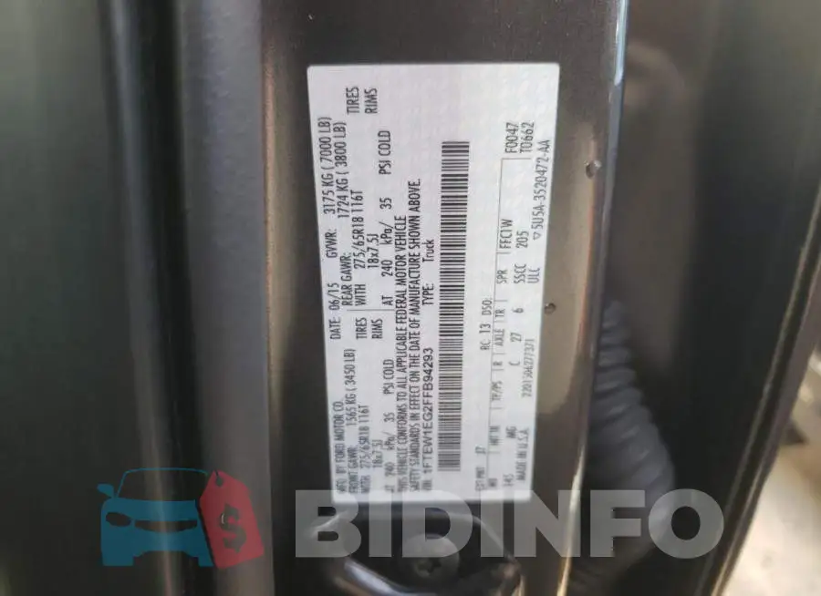 1FTEW1EG2FFB94293 Photo# 13