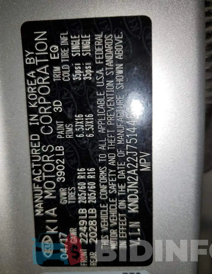 KNDJN2A22J7514460 Photo# 10