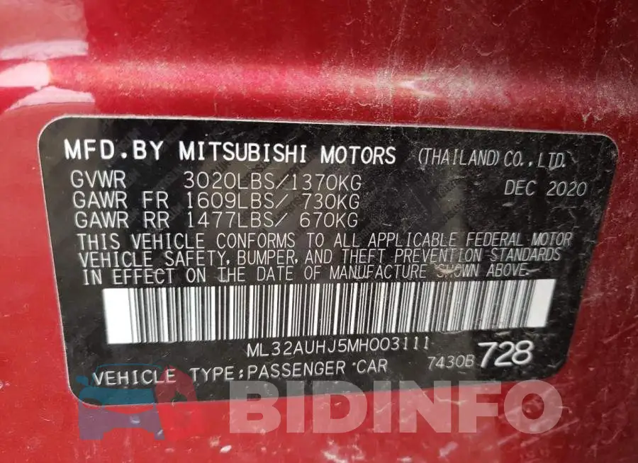 ML32AUHJ5MH003111 Photo# 12