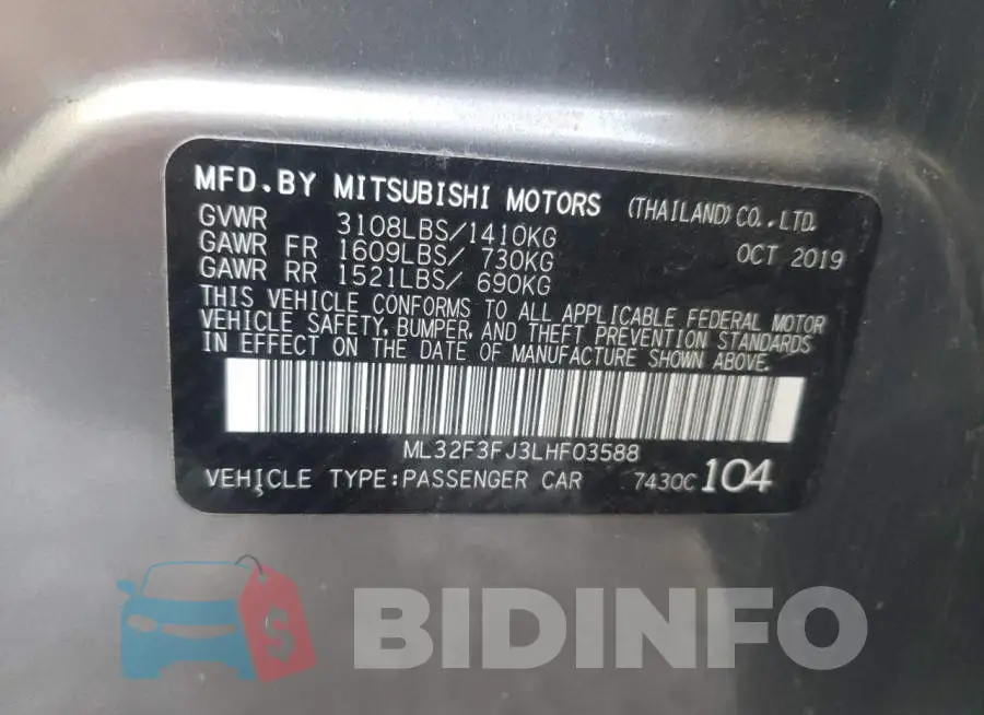 ML32F3FJ3LHF03588 Photo# 12