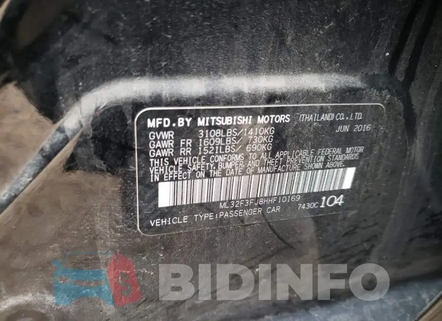 ML32F3FJ8HHF10169 Photo# 13