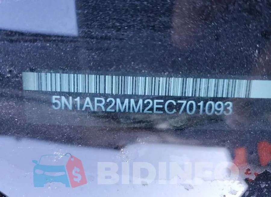 5N1AR2MM2EC701093 Photo# 12