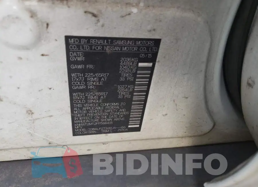 KNMAT2MT2FP566415 Photo# 10