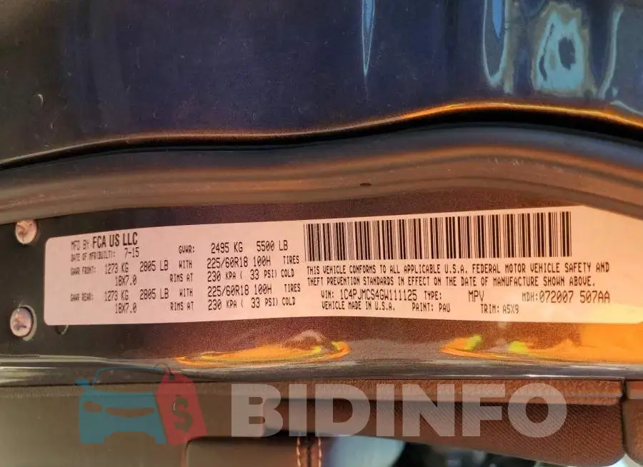 1C4PJMCS4GW111125 Photo# 10