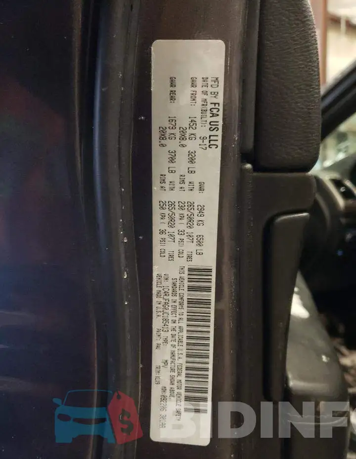 1C4RJFAG0JC185413 Photo# 13