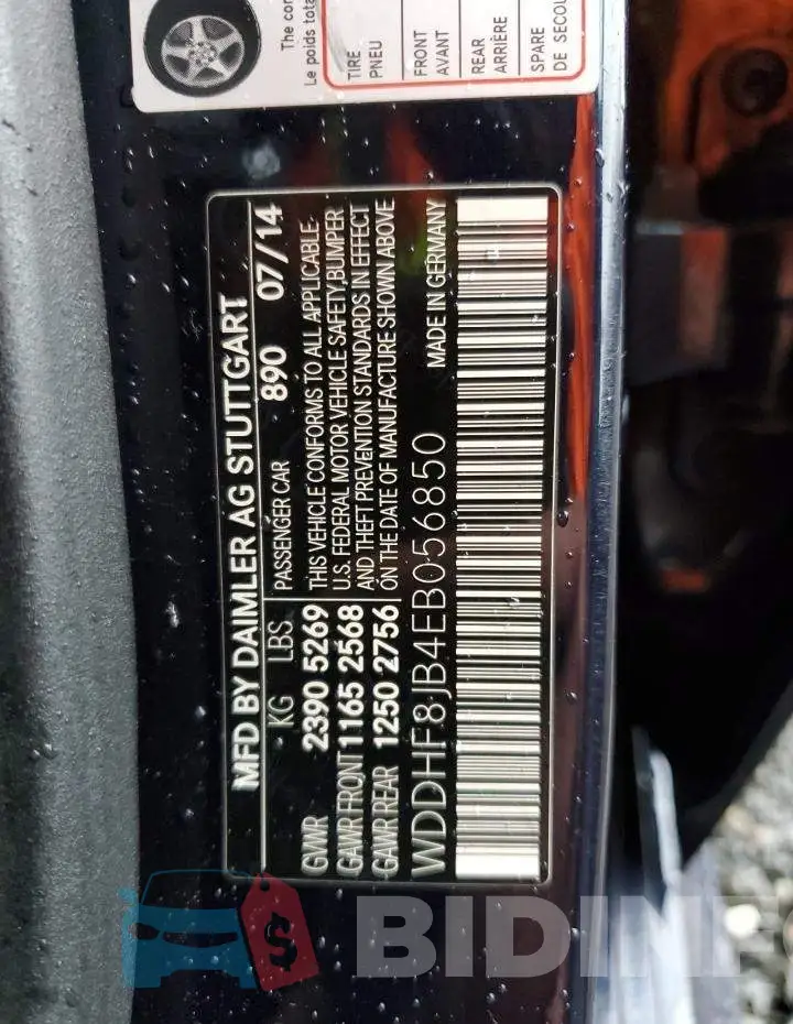 WDDHF8JB4EB056850 Photo# 12
