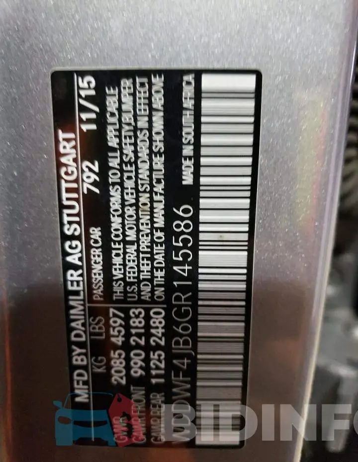 WDDWF4JB6GR145586 Photo# 10