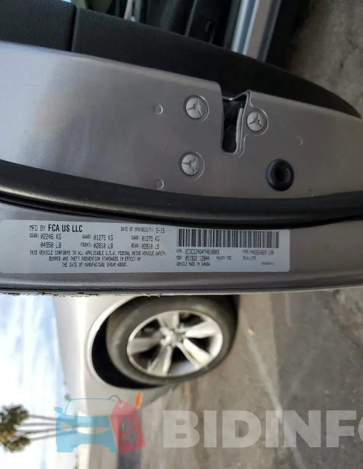 2C3CDZAG4FH816803 Photo# 12