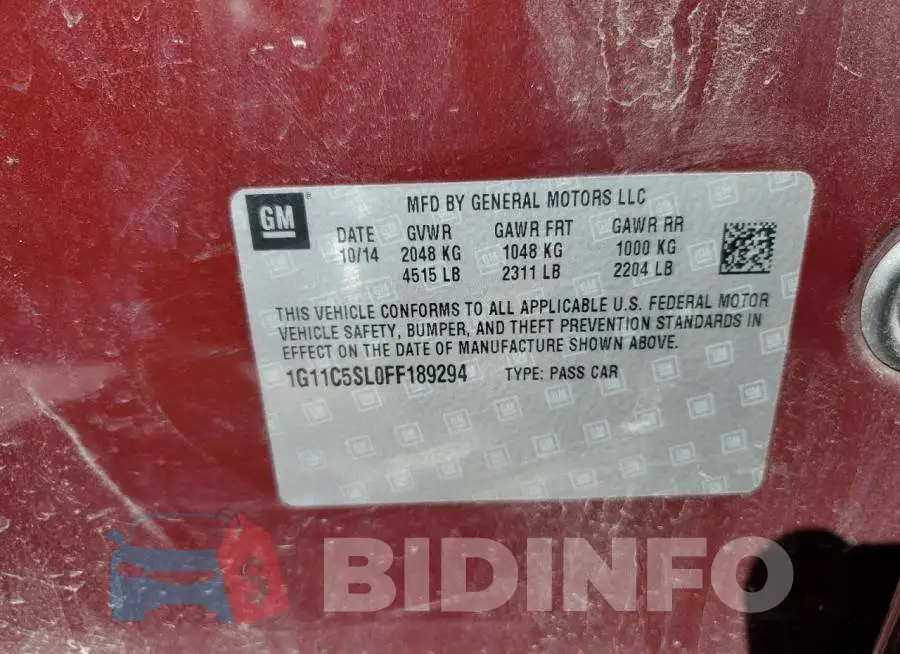 1G11C5SL0FF189294 Photo# 10