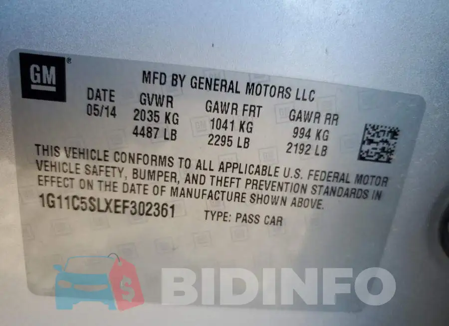 1G11C5SLXEF302361 Photo# 10