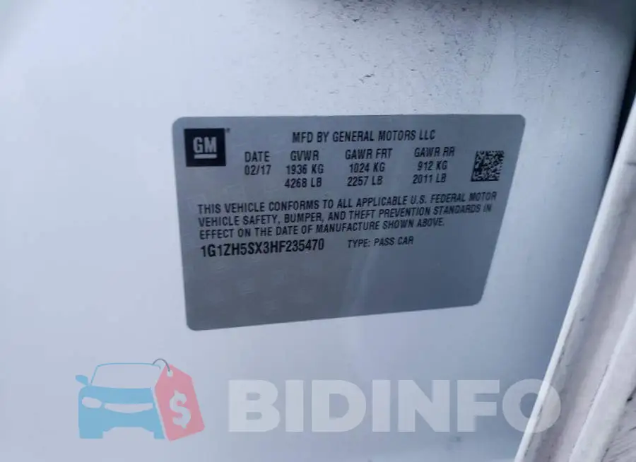 1G1ZD5ST3JF237685 Photo# 14