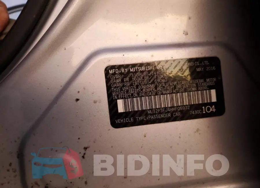 ML32F3FJ4HHF05972 Photo# 12