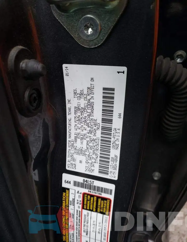5TFHW5F19EX363121 Photo# 12