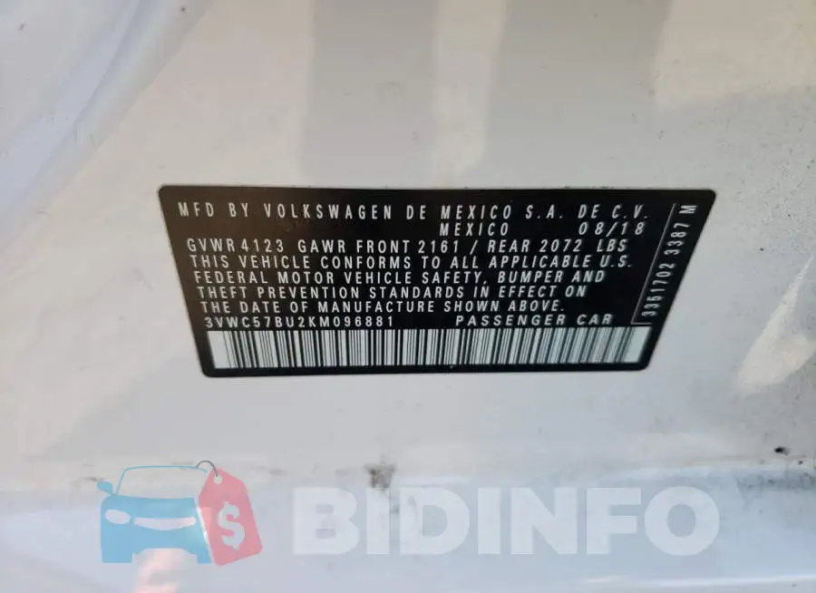 3VWC57BU2KM096881 Photo# 10