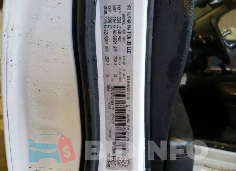 1C4RDJDG2JC248176 Photo# 13