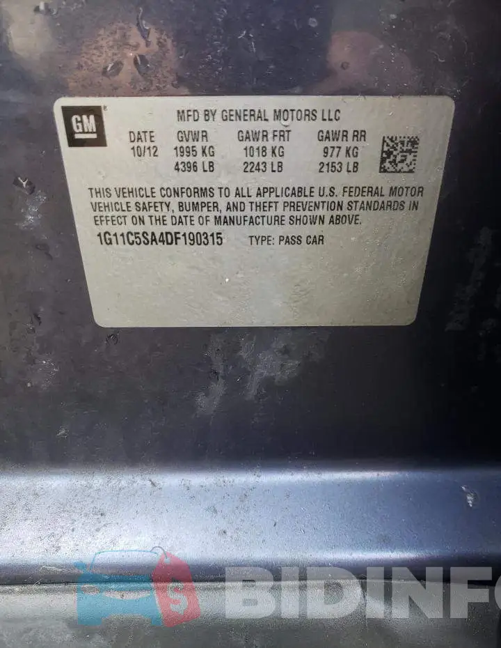 1G11C5SA4DF190315 Photo# 12