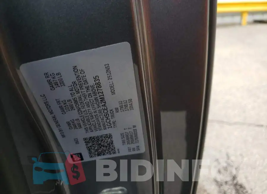 1GCHSCEA2M1278835 Photo# 12