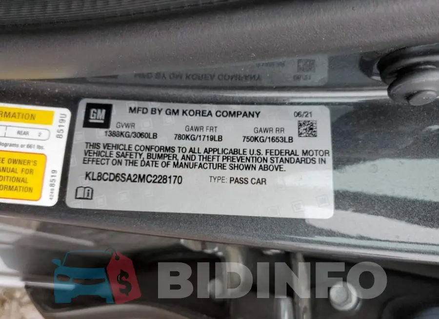 KL8CD6SA2MC228170 Photo# 10