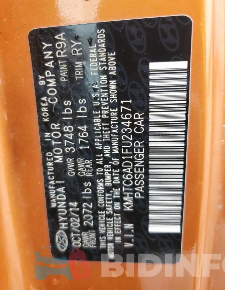 KMHTC6AD1FU234671 Photo# 13