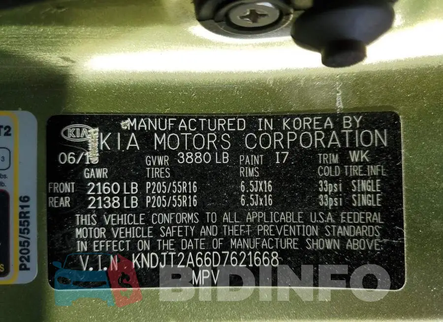 KNDJT2A66D7621668 Photo# 10