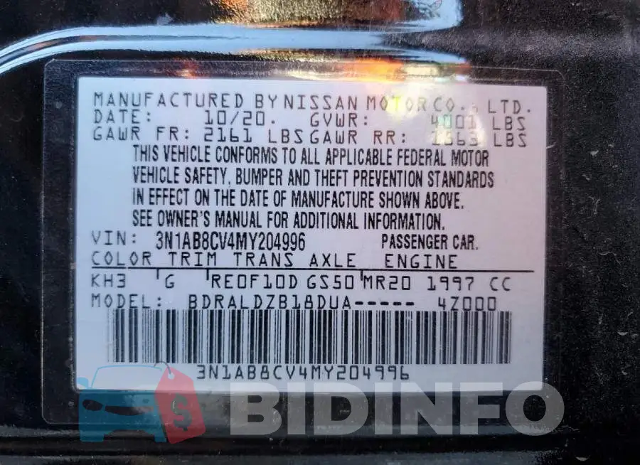 3N1AB8CV4MY204996 Photo# 13