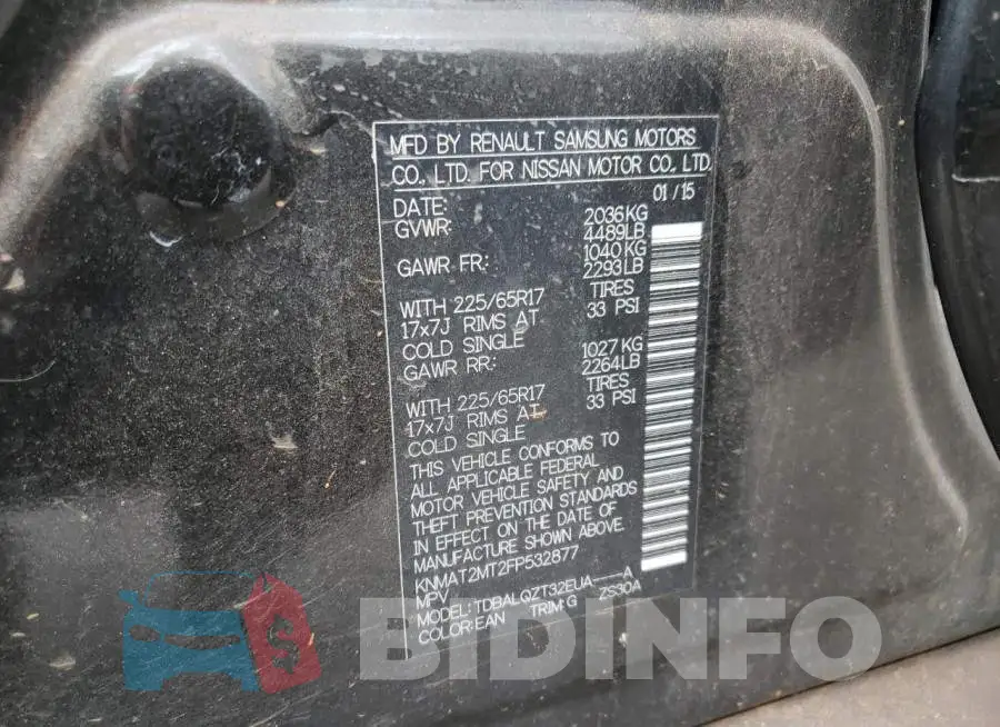 KNMAT2MT2FP532877 Photo# 13