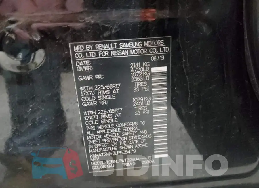 KNMAT2MV2LP505479 Photo# 10