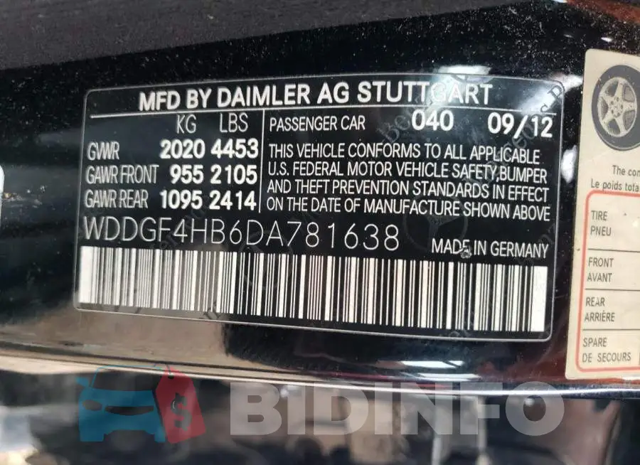 WDDGF4HB6DA781638 Photo# 12