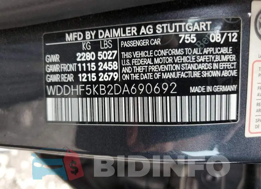 WDDHF5KB2DA690692 Photo# 10