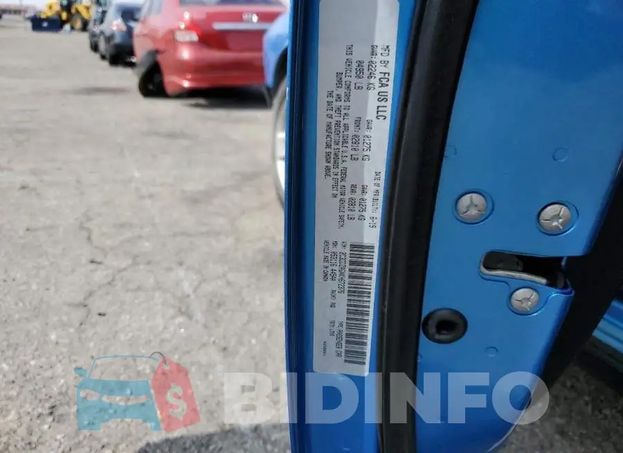 2C3CDZAGXKH672376 Photo# 10