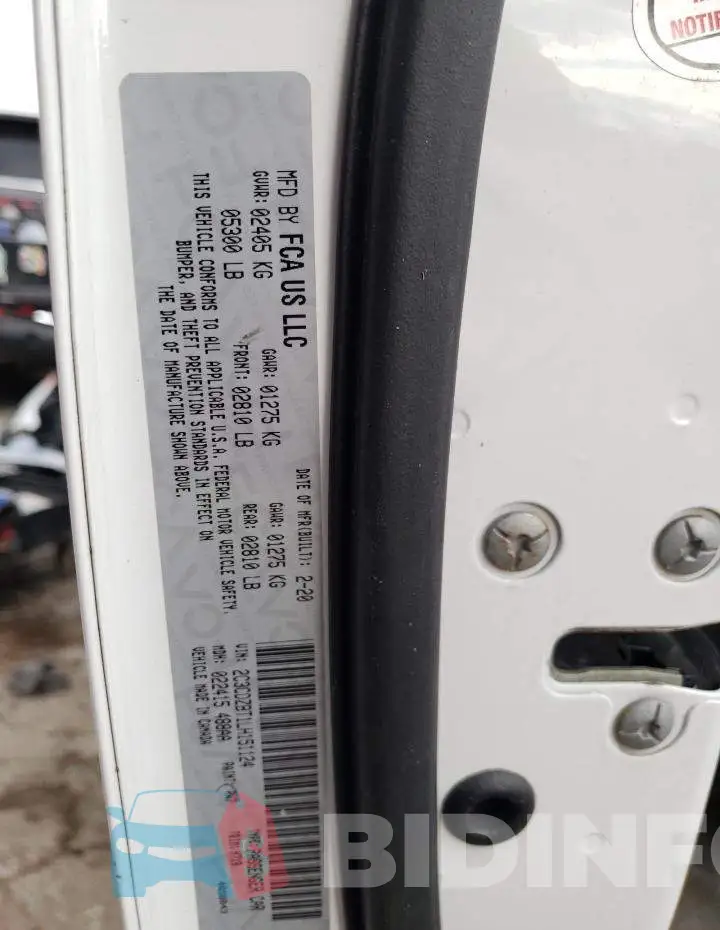 2C3CDZBT1LH151124 Photo# 13
