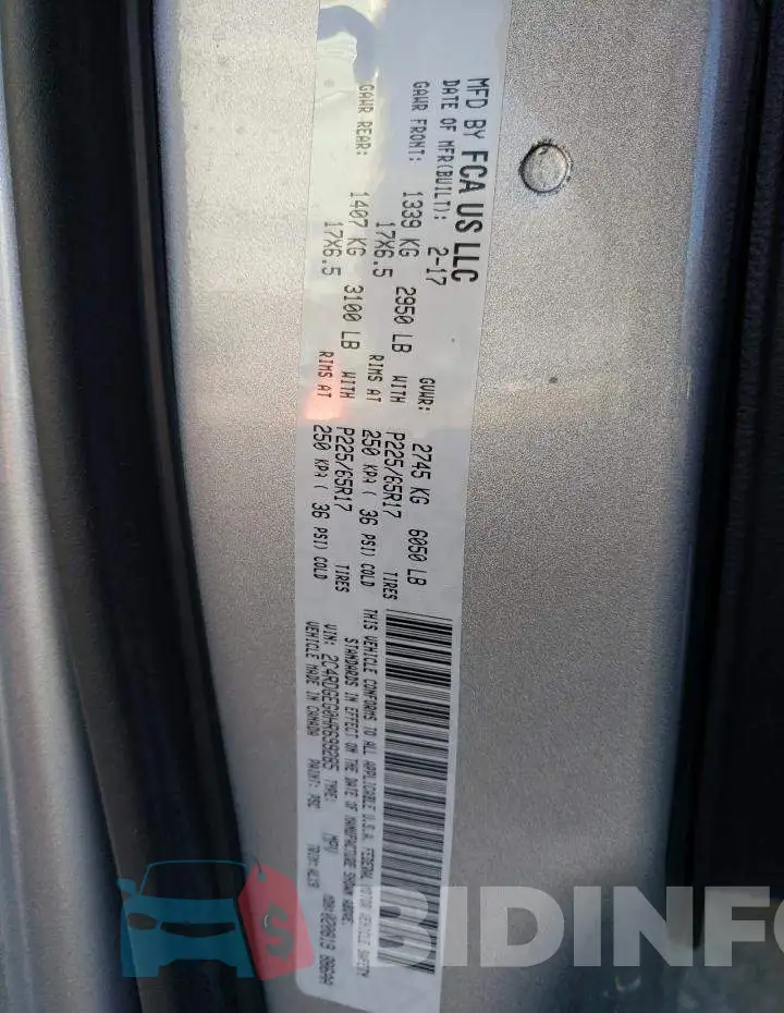 2C4RDGEG0HR699285 Photo# 13
